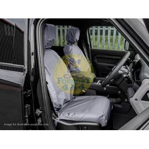 Front Seat Covers Grey